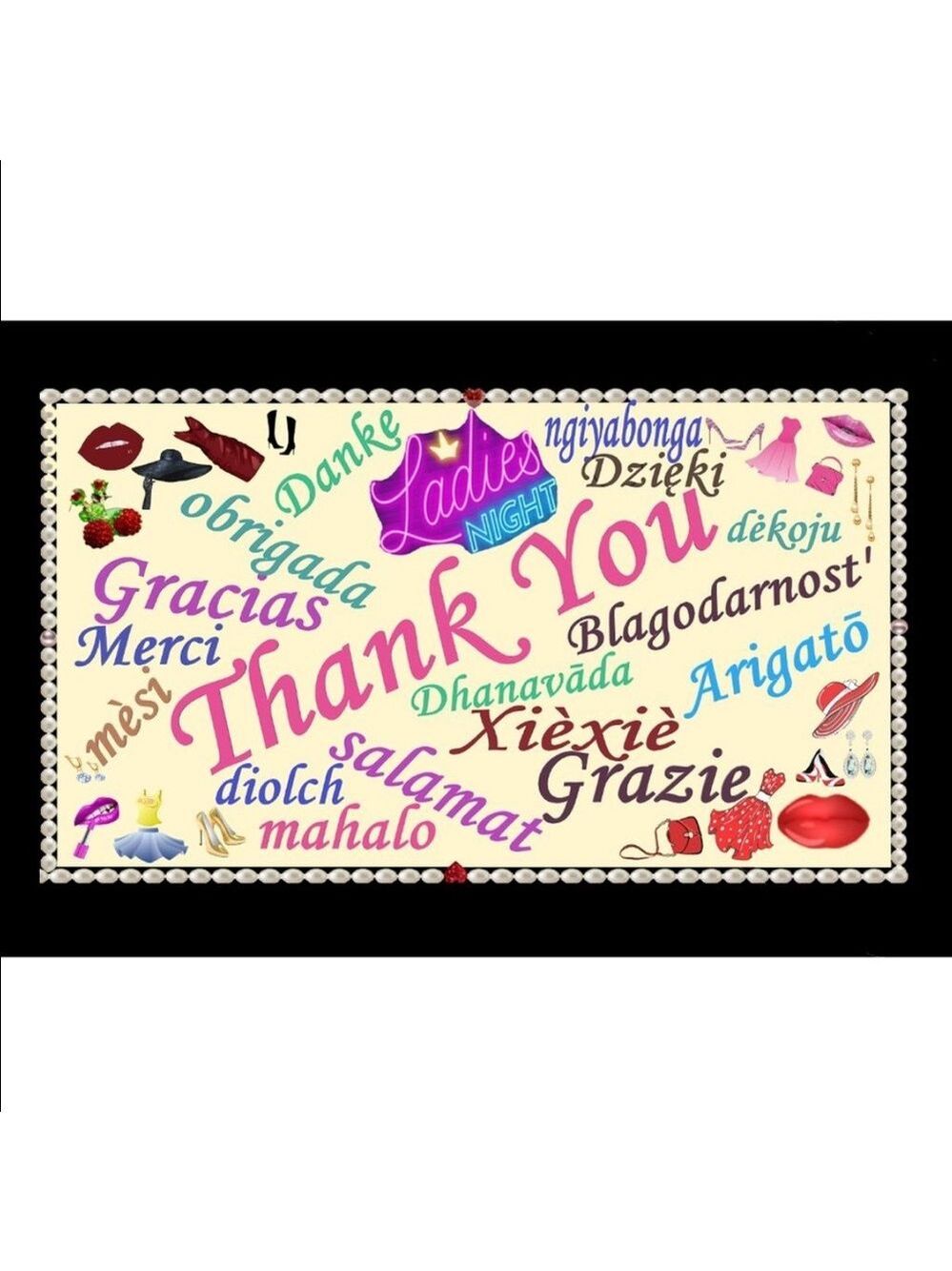 100 Cards Fashion Makeup Ladies Night. PRICE IS FIRM 2" - 3 1/2" - Picture 2 of 2